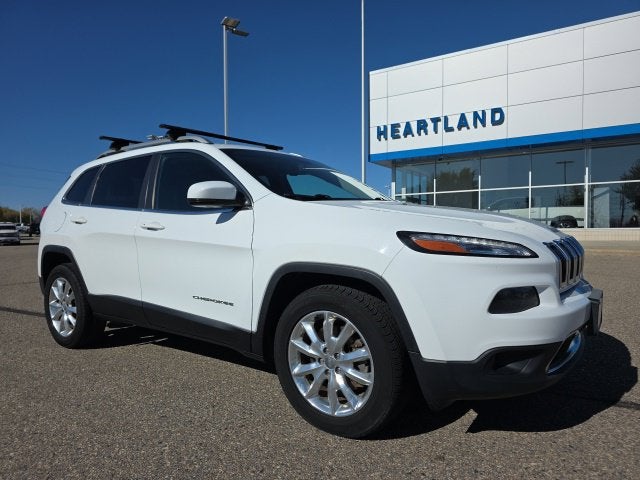 Used 2016 Jeep Cherokee Limited with VIN 1C4PJMDS2GW227549 for sale in Morris, Minnesota