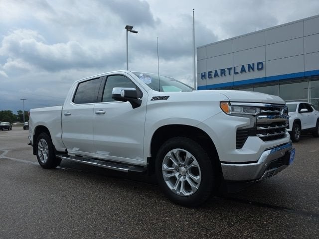 Used 2025 Chevrolet Silverado 1500 LTZ with VIN 1GCUKGE84SZ218797 for sale in Morris, Minnesota