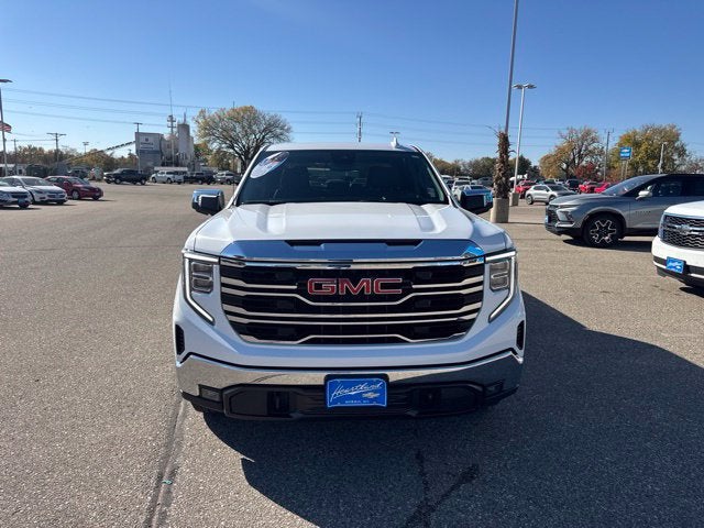 Used 2025 GMC Sierra 1500 SLT with VIN 1GTUUDEDXSZ293784 for sale in Morris, Minnesota